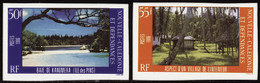 Nouvelle Calédonie Non Dentelés N°514 /515 Paysages Régionaux (2 Valeurs) Qualité:** - Non Dentelés, épreuves & Variétés