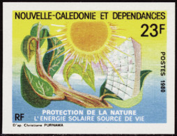 Nouvelle Calédonie Non Dentelés N°442 23f Protection De La Nature Qualité:** - Sin Dentar, Pruebas De Impresión Y Variedades