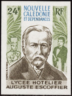 Nouvelle Calédonie Non Dentelés N°429 24f Lycée Auguste Escoffier Qualité:** - Sin Dentar, Pruebas De Impresión Y Variedades