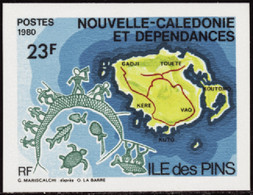 Nouvelle Calédonie Non Dentelés N°435 23f Ile Des Pins Qualité:** - Sin Dentar, Pruebas De Impresión Y Variedades