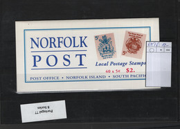 Norfolk Inseln Michel Cat.No. Mnh/** Booklet 625/626 - Ile Norfolk