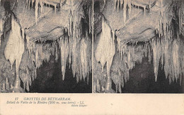 Cartes Stéréos.   Lot De 44 Cartes Grottes De Bétharram . Q.q  Doubles .  Aperçu Voir Scan) - Stereoscope Cards