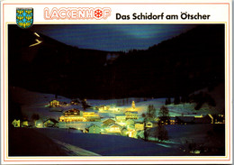 37196 - Niederösterreich - Lackenhof Am Ötscher , Schidorf , Ski - Gelaufen 1988 - Gaming