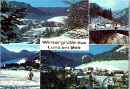 37217 - Niederösterreich - Lunz Am See , Wintersport - Gelaufen 1984 - Lunz Am See