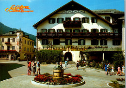 37256 - Salzburg - St. Gilgen Am Wolfgangsee , Gasthof Zur Post , Mozartbrunnen - Nicht Gelaufen - St. Gilgen