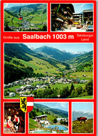 37272 - Salzburg - Saalbach , Mehrbildkarte - Nicht Gelaufen - Saalbach