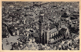 CPA - BELGIQUE - ANVERS - La Cathédrale - Vue Prise En Avion - Chocolat Martougin - Antwerpen