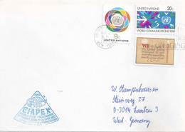 Sonderstempel  "CIAPEX World Food Programme, Des Moines"  New York       1983 - Lettres & Documents