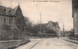 25 - CHARQUEMONT - Rue Principale - Other & Unclassified
