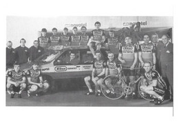 CARTE CYCLISME GROUPE TEAM NIKON 1984 - Ciclismo