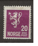 1926 MH Norway Mi 123 - Neufs