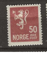 1926 MH Norway Mi 131 - Ungebraucht