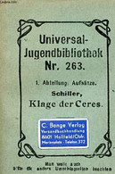Klage Der Ceres - Universal-Jugendbibliothek Nr.263. - Schiller - 0 - Other & Unclassified