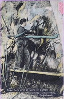 C. P. A. : Australia : Bendigo : Shaw Rock Drill At Work In Suffolk United Tribute Mine Eaglehawk, Stamp - Bendigo