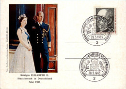 Queen Elisabeth - Deutschlandbesuch 1965 - Koninklijke Families