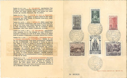 LUSSEMBURGO 1938 - 12° Centenario De La Mort De Saint Willibrord - Altri & Non Classificati