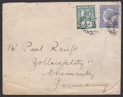 QUEENSLAND ROCKHAMPTON - GERMANY 1910 COVER - Brieven En Documenten