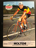 Herman Vsn Springel -Molteni - SIGNEE - 1972 - Carte / Card  -  Cyclist - Cyclisme - Ciclismo -wielrennen - Ciclismo