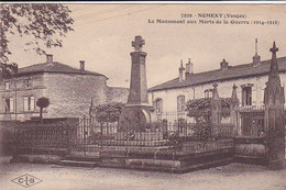 Cpa-88- Nomexy - Monument Aux Morts -edi C.L.B. N°7929 - Nomexy