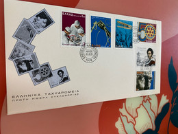 Greece Stamp FDC Rotary 1978 - Cartas