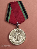 1945/1965 MÉDAILLE COMMÉMORATIVE URSS, WW2, VICTOIRE 39/45 - Sonstige & Ohne Zuordnung