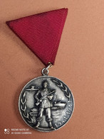 1941/1961, 20 ÈME ANNIVERSAIRE DE L'ARMÉE YOUGOSLAVE MÉDAILLE COMMÉMORATIVE - Autres & Non Classés