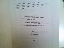 Inaugural Dissertation Zur Erlangung Des Akademischen Grades Eines Dr. Phil. Vorgelegt Dem Fachbereich 11 Der - Filosofía