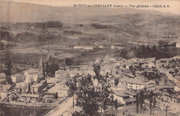 CPA - 42 - SAINT JUST EN CHEVALET - Vue Générale - Autres & Non Classés