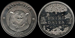 Pairi Daiza UNC - Médaille Souvenir, Ours Blanc / Souvenirmedaille, Ijsbeer / Andenkenmedaille, Eisbär - 2020 - Turistici
