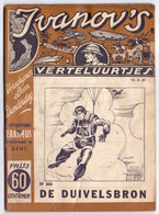 Tijdschrift Ivanov's Verteluurtjes - N° 245 - De Duivelsbron - Sacha Ivanov - Uitg. Geldmunt Gent - 1941 - Jugend