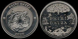Pairi Daiza UNC - Médaille Souvenir, Tigre De Sibérie / Souvenirmedaille, Siberische Tijger - 2020 - Touristiques