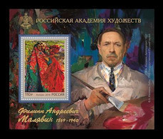 RUSSIE/RUSSIA/RUSSLAND/ROSJA 2019** MI.2773,ZAG..2553 ,YVERT... (Bl.284) Painting. Filipp Malyavin MNH ** - Unused Stamps