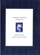 Monaco. épreuve Souvenir. La Principauté à Philex France 89 - Lettres & Documents