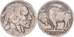 Etats-Unis - 1929 - FIVE CENTS - Buffalo Nickel - 07-047 - 1913-1938: Buffalo