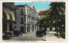 PC PANAMA, PANAMA CITY, THE BISHOP'S PALACE, Vintage Postcard (b42558) - Panama