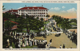 PC PANAMA, CANAL ZONE, TIVOLI HOTEL, Vintage Postcard (b42584) - Panama