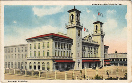 PC CUBA, HABANA, ESTACION CENTRAL, Vintage Postcard (b42825) - Cuba