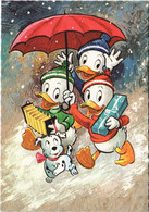 PC DISNEY, HUEY, LOUIE AND DEWEY DUCK, Vintage Postcard (b43831) - Disneyland