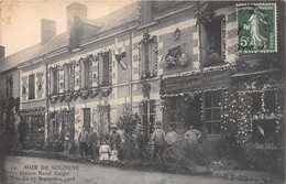 41-MUR-DE-SOLOGNE- MAISON RAOUL SAUGET . FÊTE DU 27 SEPTEMBRE 1908- VOIR REPARATIONS DE CYCLES ET AUTOMOBILES - Autres & Non Classés