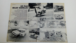 Coupure De Presse De 1977 Les Plus Belles Gamelles En Courses Automobiles - Autres & Non Classés