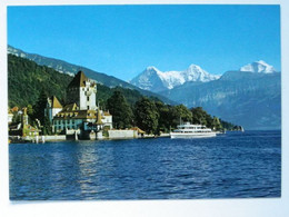 Oberhofen Am Thunersee    Castle Lake Ship - Oberhofen Am Thunersee