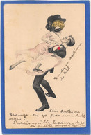 REZNICEK Non Signée - Simplissimus - Couple Danse - Reznicek, Ferdinand Von