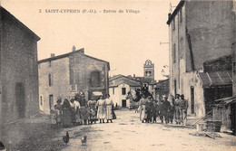 66-SAINT-CYPRIEN- ENTREE DU VILLAGE - Saint Cyprien
