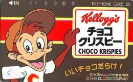 Telecarte KELLOG'S Phonecard Japan  (5)  Choco Krispies - Food