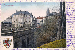 Luxembourg - Fantaisie - L' Entrée De La Ville - Luxemburg - Town