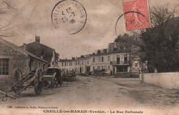 Chaillé Les Marais : La Rue Nationale - Chaille Les Marais