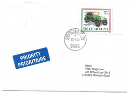 2226o: Post-Servicestelle 9565 Ebene Reichenau - 2001-10 Cartas
