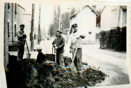 Métier * Paveurs ? Travaux Route Rue * Photo Ancienne - Autres & Non Classés