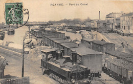 42-ROANNE- PORT DU CANAL - Roanne