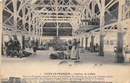 51-VITRY-LE-FRANCOIS- INTERIEUR DE LA HALLE - Vitry-le-François